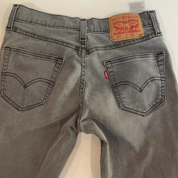 511 Levi’s Gray size 29x 30 - Picture 3 of 14